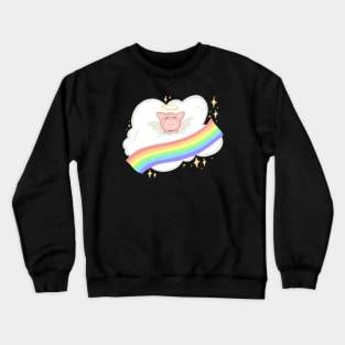 Angel Pig Crewneck Sweatshirt